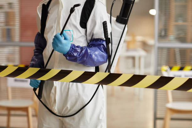 Professional Trauma Scene Cleanup technician working in Dunlap, IA